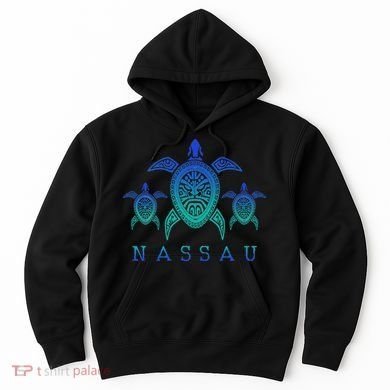 Nassau Bahamas Sea Turtle Scuba Diving Gift Hoodie
