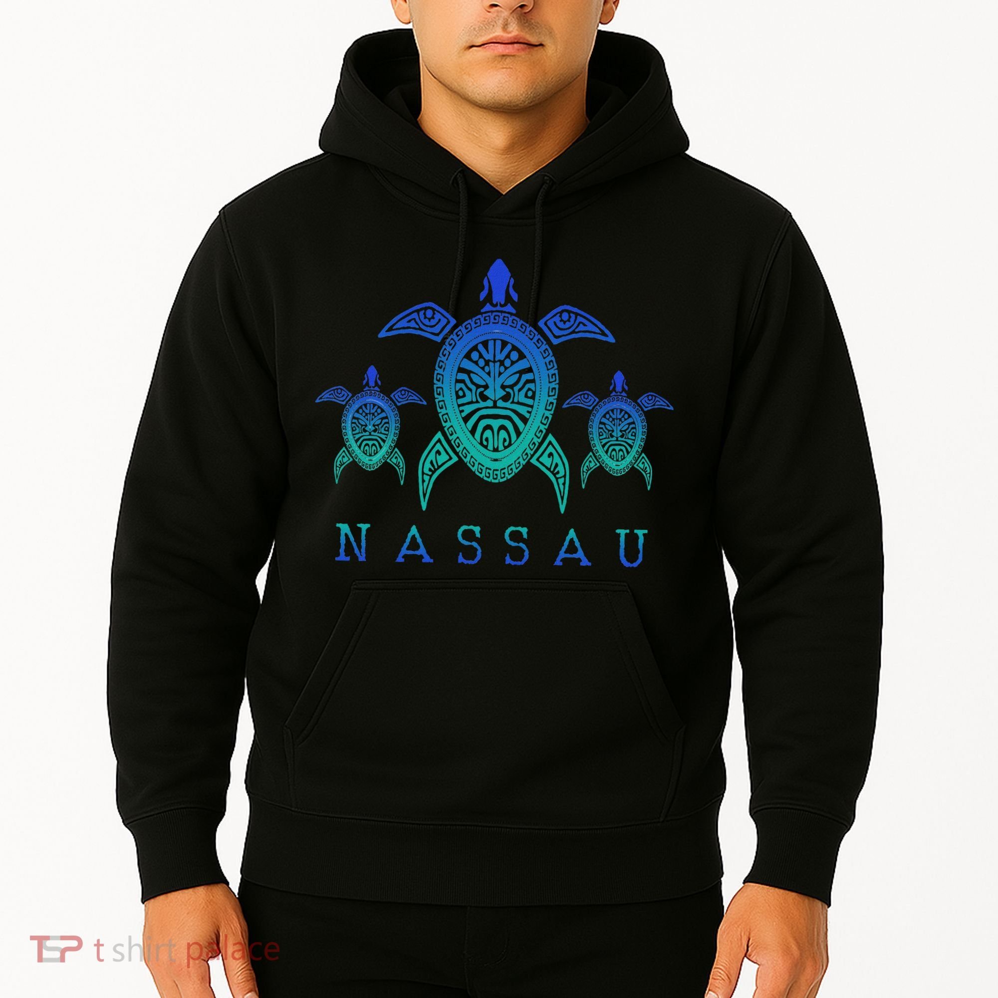 Nassau Bahamas Sea Turtle Scuba Diving Gift Hoodie