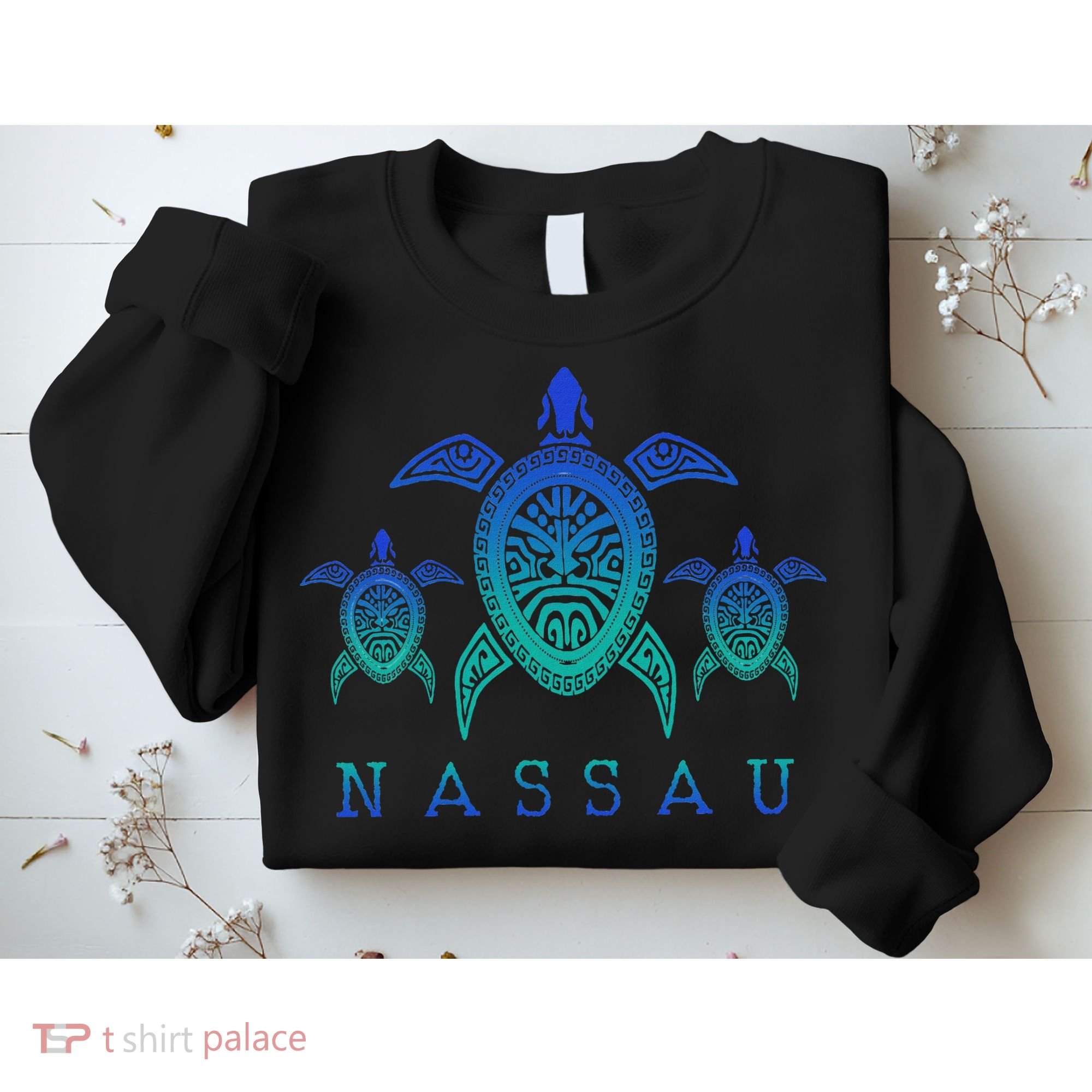 Nassau Bahamas Sea Turtle Scuba Diving Gift Sweatshirt