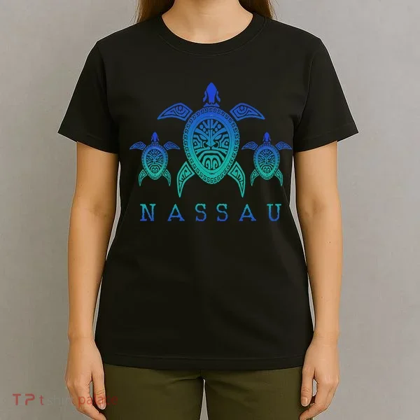 Nassau Bahamas Sea Turtle Scuba Diving Gift T-Shirt