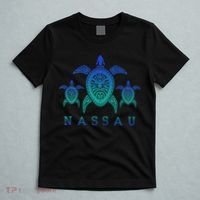 Nassau Bahamas Sea Turtle Scuba Diving Gift T-Shirt thumb 5