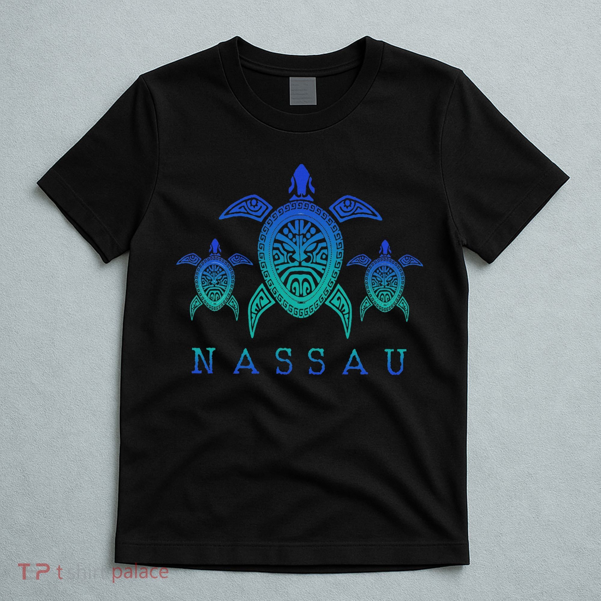 Nassau Bahamas Sea Turtle Scuba Diving Gift T-Shirt