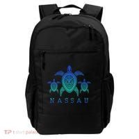 Nassau Bahamas Sea Turtle Scuba Diving Gift Backpack thumb 0