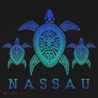 Nassau Bahamas Sea Turtle Scuba Diving Gift Polo thumb 3