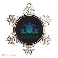 Nassau Bahamas Sea Turtle Scuba Diving Gift Ornament thumb 0