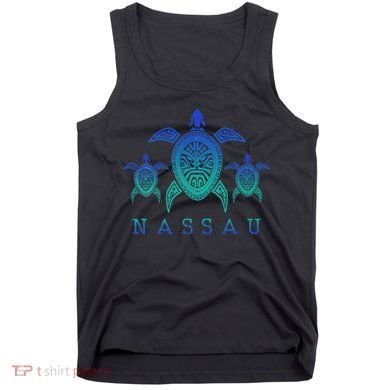 Nassau Bahamas Sea Turtle Scuba Diving Gift Tank Top