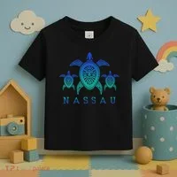 Nassau Bahamas Sea Turtle Scuba Diving Gift Toddler T-Shirt thumb 3