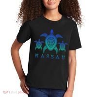 Nassau Bahamas Sea Turtle Scuba Diving Gift Kids T-Shirt thumb 2