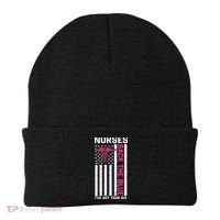 Nurses Back The Blue Ive Got Your Six Beanie thumb 0