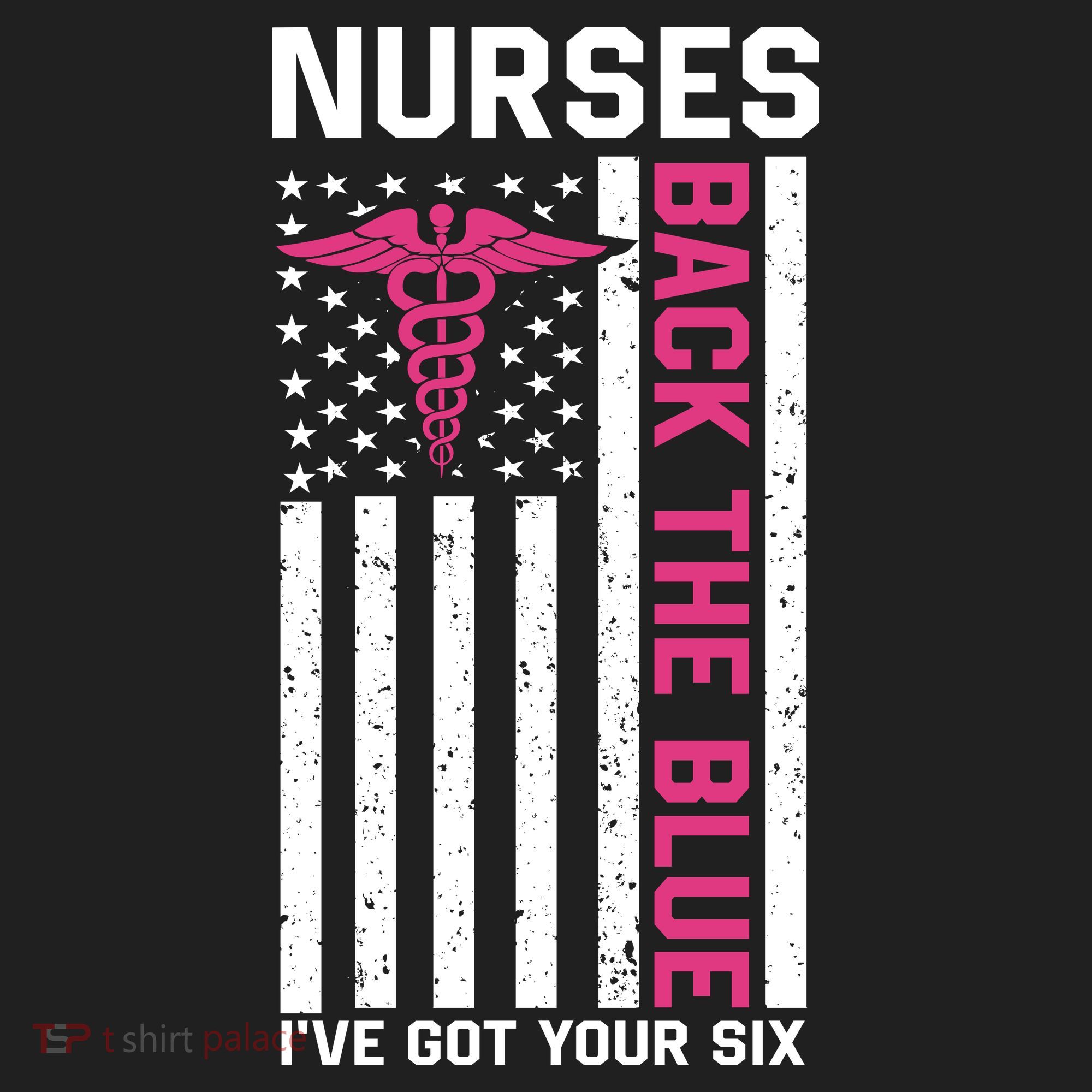Nurses Back The Blue Ive Got Your Six Hat