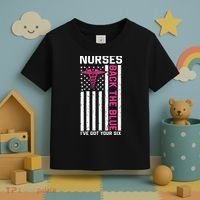 Nurses Back The Blue Ive Got Your Six Toddler T-Shirt thumb 3