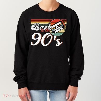 Nineties Back To The 90s Retro Cassette 90S Women's Sweatshirt