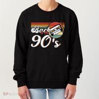 Nineties Back To The 90s Retro Cassette 90S Women's Sweatshirt thumb 0