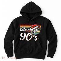 Nineties Back To The 90s Retro Cassette 90S Hoodie thumb 0