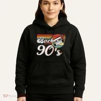 Nineties Back To The 90s Retro Cassette 90S Hoodie thumb 5