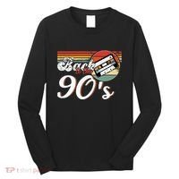 Nineties Back To The 90s Retro Cassette 90S Long Sleeve Shirt thumb 0