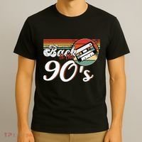Nineties Back To The 90s Retro Cassette 90S T-Shirt thumb 3