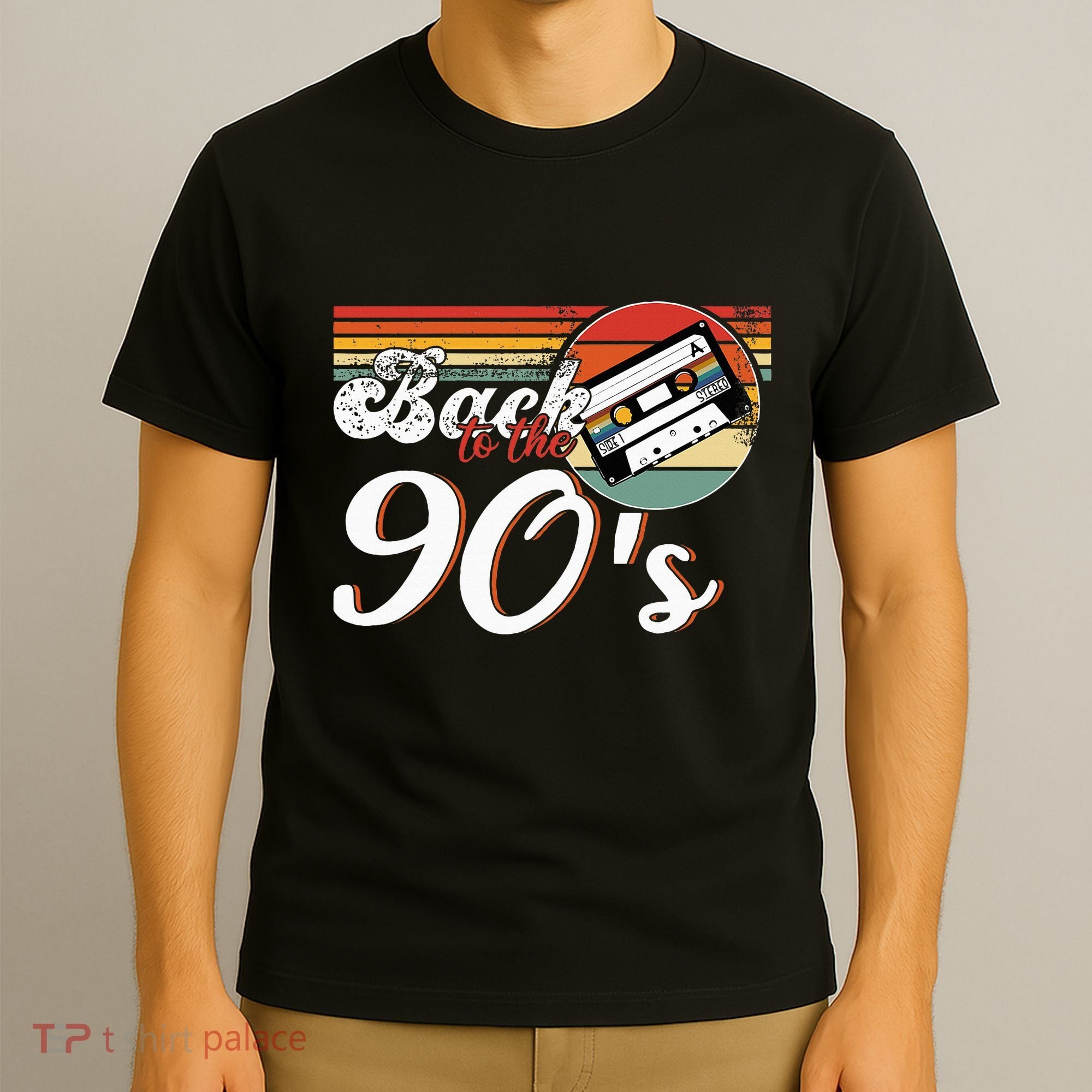 Nineties Back To The 90s Retro Cassette 90S T-Shirt