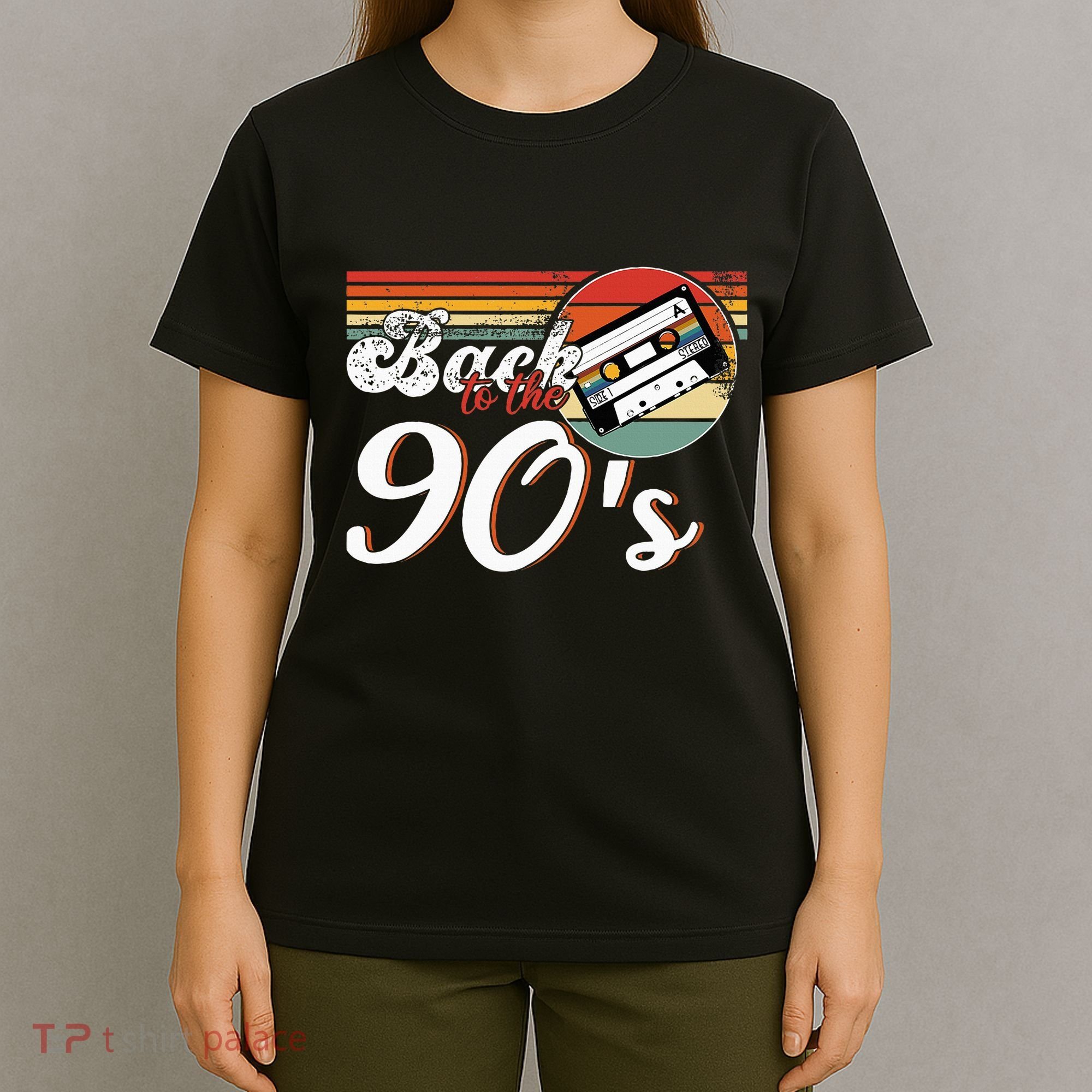 Nineties Back To The 90s Retro Cassette 90S T-Shirt