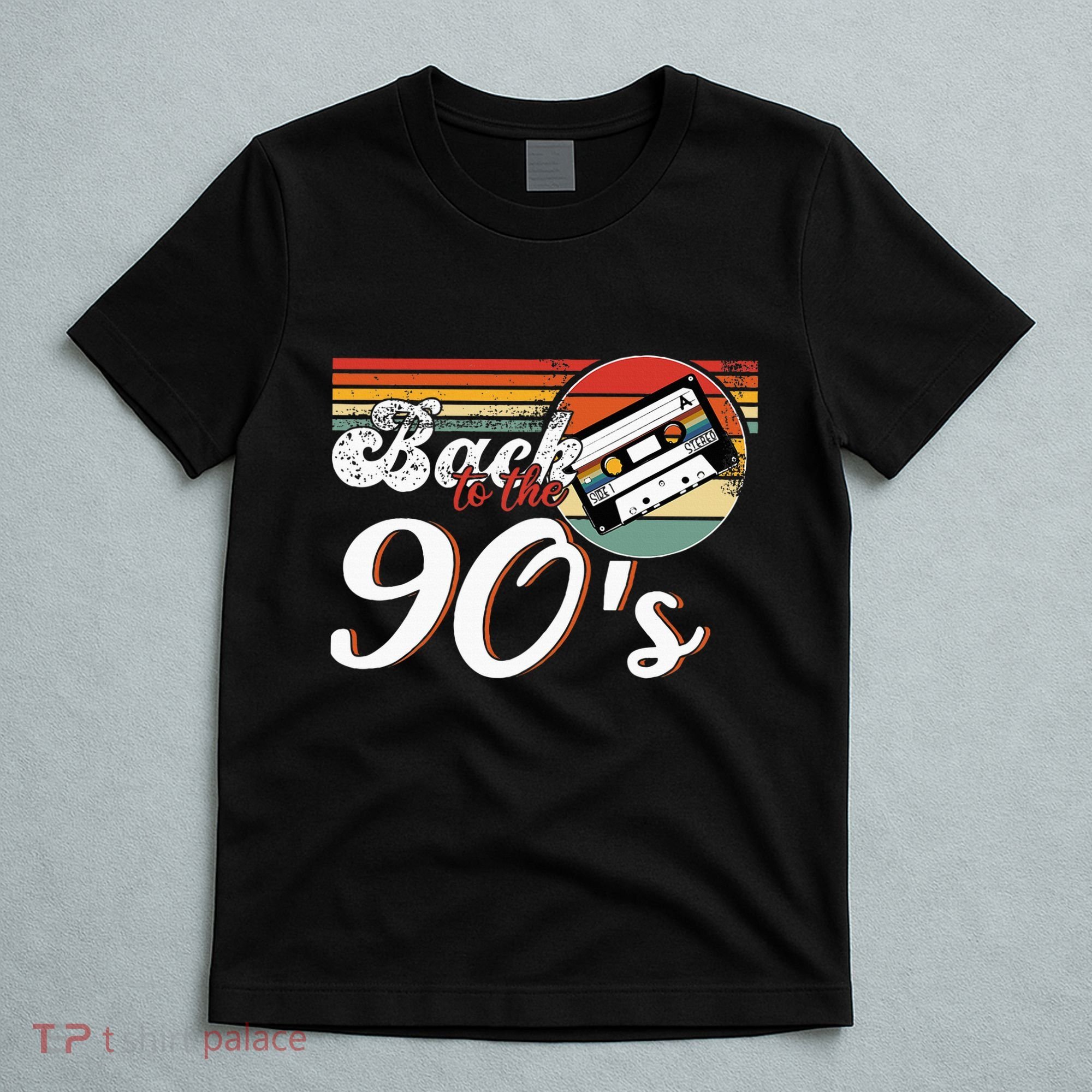 Nineties Back To The 90s Retro Cassette 90S T-Shirt