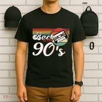 Nineties Back To The 90s Retro Cassette 90S T-Shirt thumb 6
