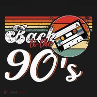 Nineties Back To The 90s Retro Cassette 90S Women's Hoodie thumb 2
