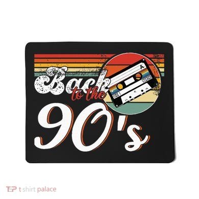Nineties Back To The 90s Retro Cassette 90S Mousepad