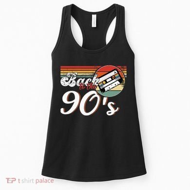 Nineties Back To The 90s Retro Cassette 90S Women's Tank Top