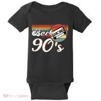 Nineties Back To The 90s Retro Cassette 90S Baby Bodysuit thumb 0