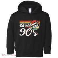 Nineties Back To The 90s Retro Cassette 90S Toddler Hoodie thumb 0