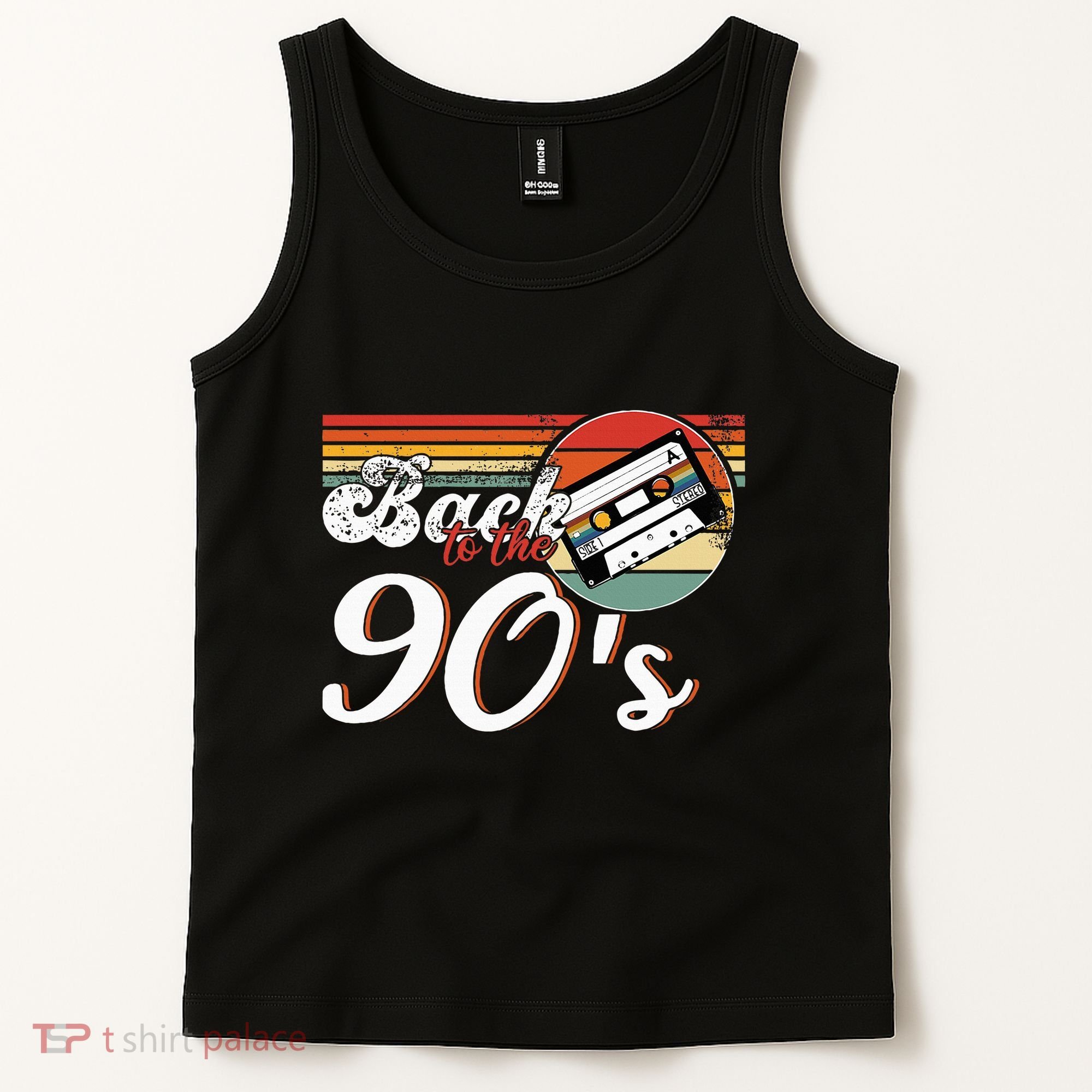 Nineties Back To The 90s Retro Cassette 90S Tank Top