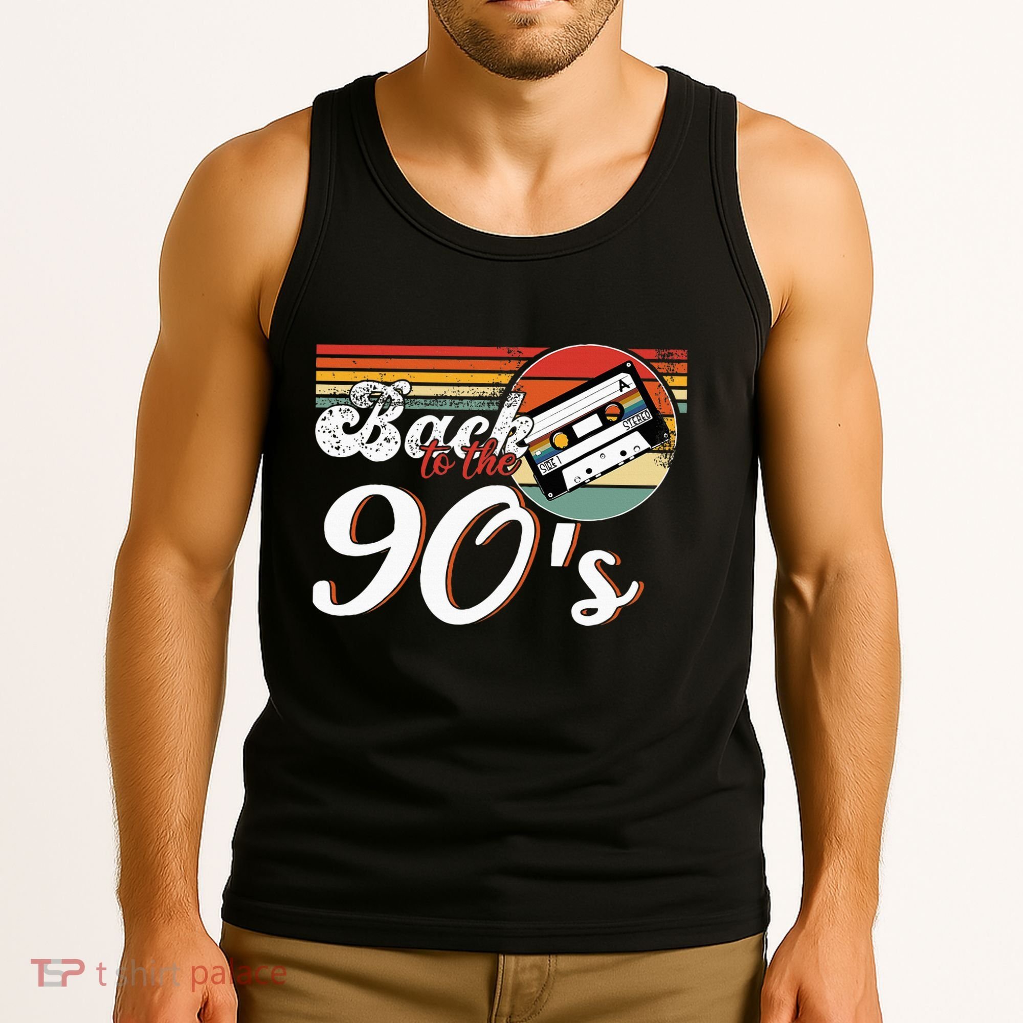 Nineties Back To The 90s Retro Cassette 90S Tank Top
