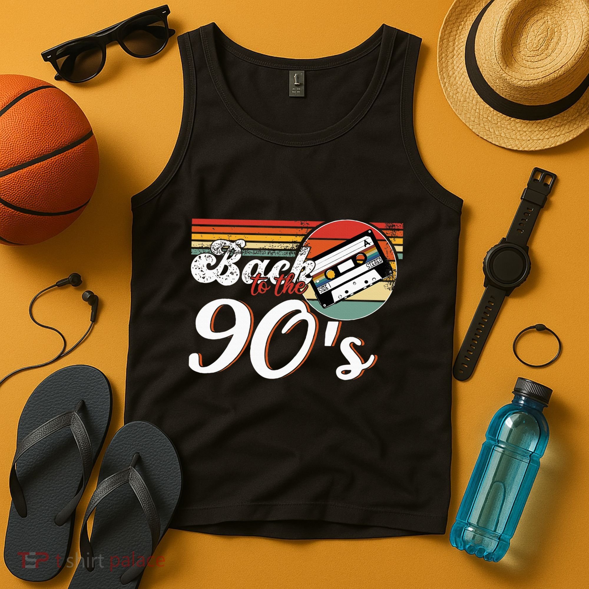 Nineties Back To The 90s Retro Cassette 90S Tank Top
