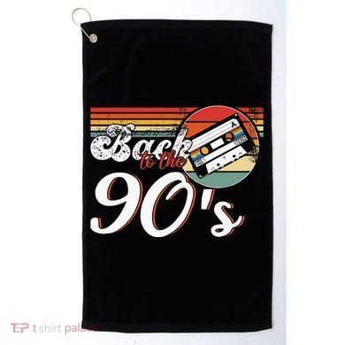 Nineties Back To The 90s Retro Cassette 90S Golf Towel