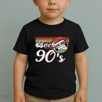 Nineties Back To The 90s Retro Cassette 90S Toddler T-Shirt thumb 2