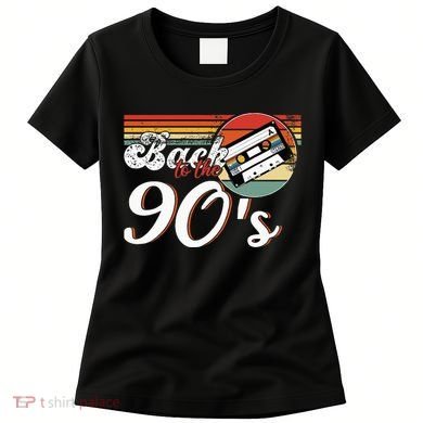 Nineties Back To The 90s Retro Cassette 90S Women's T-Shirt