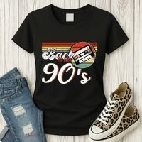 Nineties Back To The 90s Retro Cassette 90S Women's T-Shirt thumb 3