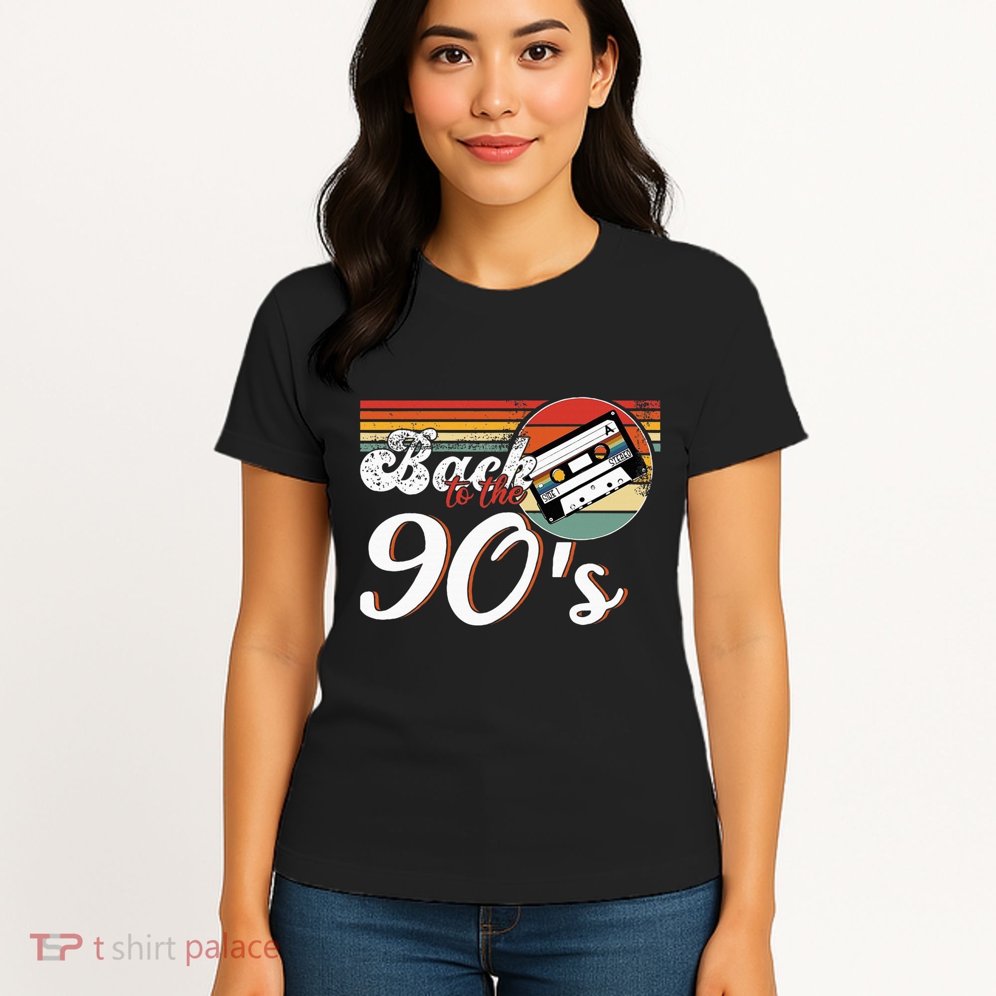 Nineties Back To The 90s Retro Cassette 90S Women's T-Shirt