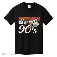 Nineties Back To The 90s Retro Cassette 90S Kids T-Shirt thumb 0