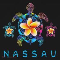Nassau Bahamas Tribal Tie Dye Sea Turtle T-Shirt thumb 7