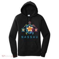 Nassau Bahamas Tribal Tie Dye Sea Turtle Women's Hoodie thumb 0