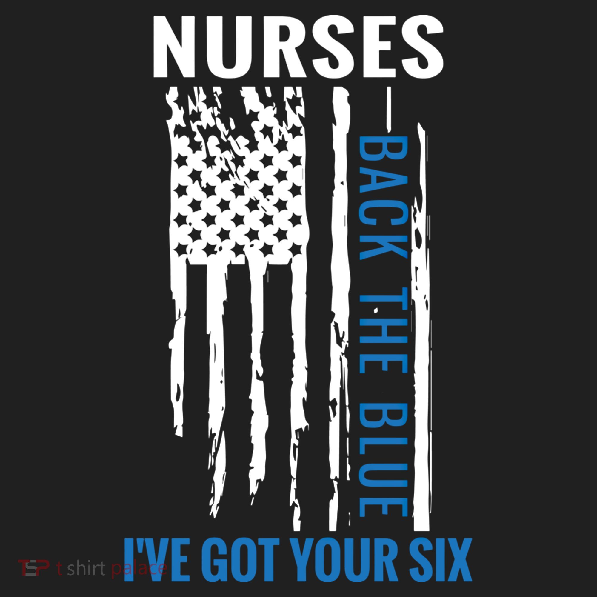 Nurses Back The Blue I've Got Your Six Meaningful Gift Women's Sweatshirt