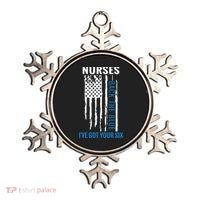 Nurses Back The Blue I've Got Your Six Meaningful Gift Ornament thumb 0