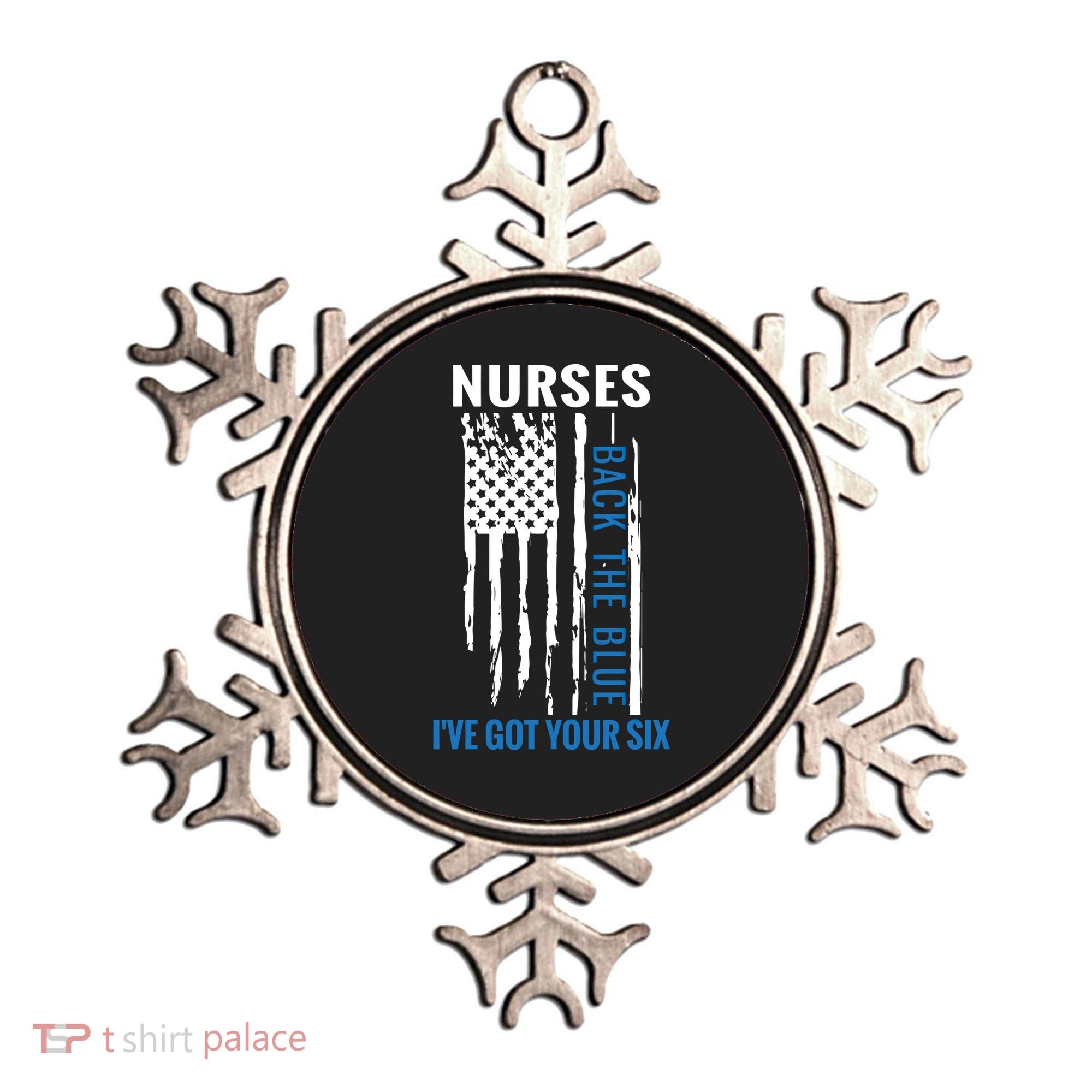 Nurses Back The Blue I've Got Your Six Meaningful Gift Ornament