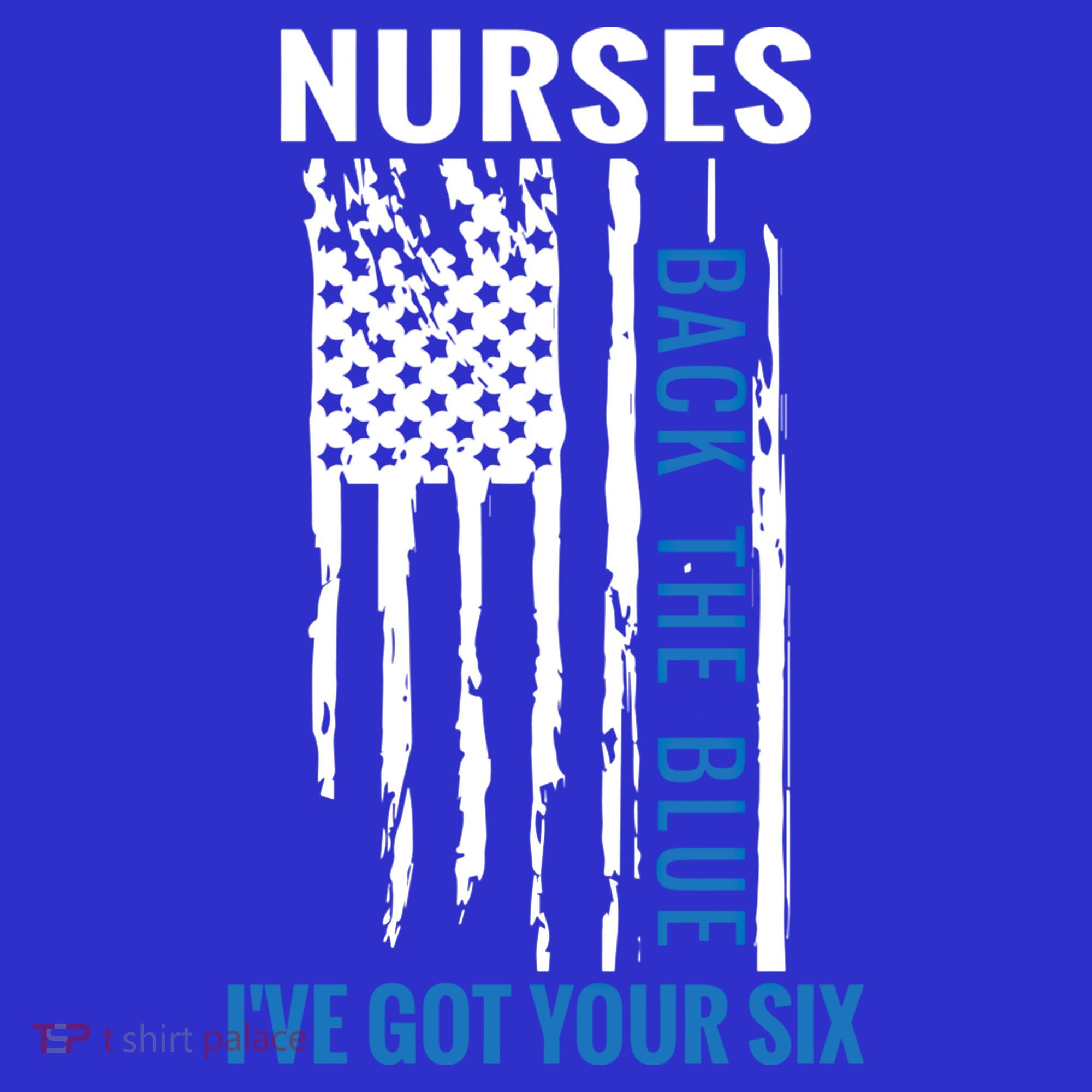 Nurses Back The Blue I've Got Your Six Meaningful Gift Women's Tank Top