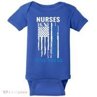 Nurses Back The Blue I've Got Your Six Meaningful Gift Baby Bodysuit thumb 0