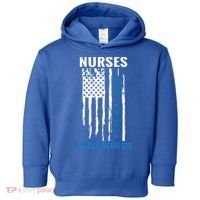 Nurses Back The Blue I've Got Your Six Meaningful Gift Toddler Hoodie thumb 0