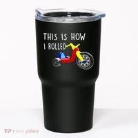 Nostalgic Big Tricycle Wheel This Is How I Rolled 70s 80s Premium Tumbler thumb 0