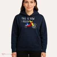Nostalgic Big Tricycle Wheel This Is How I Rolled 70s 80s Premium Hoodie thumb 5