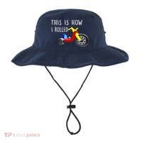 Nostalgic Big Tricycle Wheel This Is How I Rolled 70s 80s Premium Bucket Hat thumb 0